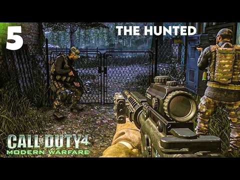 COD 4 Modern Warfare - Part 5: Hunted Gameplay