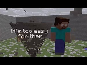 [No ADS] Monster School: Tornado Challenge - Minecraft Animation