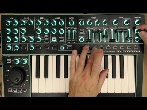 Roland SYSTEM-1 Simple Pads & Strings PRESETS