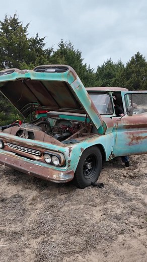10K views · 245 reactions | Can GrowJack Make the Apache Run? #Apache #C10 #chevy #willitrun #1961 #farmtruck #junkyard #abandoned #forgotten #junkyardjack #rancherokid #cleftstrong | Gustavo Pedersen | Facebook