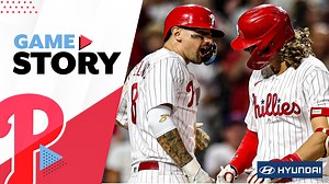 8.8K views · 632 reactions | Offensive EXPLOSION  The Phillies offense can't be stopped, and Tuesday night they flexed their big guns! FIVE home runs on the night lead the way to a 12-7 win over the Angels. ALL the highlights in the Phillies Game Story! | Hyundai | NBC Sports Philadelphia | Facebook