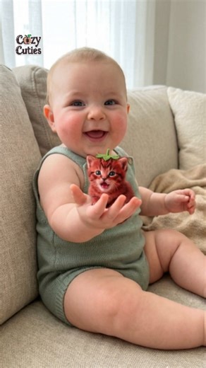 Cozy ‣ Peach ‣ Cuties on Instagram: "Tiny Animal Sounds & Baby Smiles 🐶🐱🐧 Cute Moments That Melt Your Heart 💕 Calm, Cozy & Pure Joy for Little Ones A Feel-Good Reel You’ll Want to Watch Again ✨ cute baby animals, tiny animals, baby and animals, wholesome baby video, cozy kids content, calming baby reel, adorable animal sounds, family friendly reels, cute animal moments #ukreels #cuteanimals #babyreels #wholesomecontent #cozycuties"