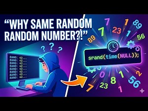 Random Number Generation in C | rand() vs srand(time(NULL)) Explained