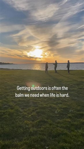 Sometimes, life is just plain hard. But often, getting outside provides the literal breath of fresh air that we didn’t even know we needed. When things are challenging, try heading outside. It’s not guaranteed to solve all your problems, but it might just provide the mental break, the change in perspective, the wider view to face things anew. #getthekidsoutside #getoutside #startfresh #freshair #naturesbalm | Get the Kids Outside
