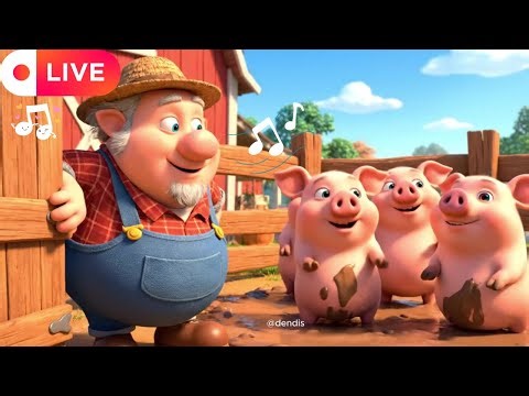 🔴 LIVE! Old MacDonald Had a Farm 🐄🎵 | Fun Nursery Rhymes & Kids Songs