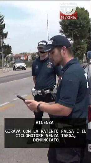 HE WAS REPORTED FOR DRIVING WITH A FAKE LICENSE AND A MOPED WITHOUT LICENSE PLATES | August 14, 2025