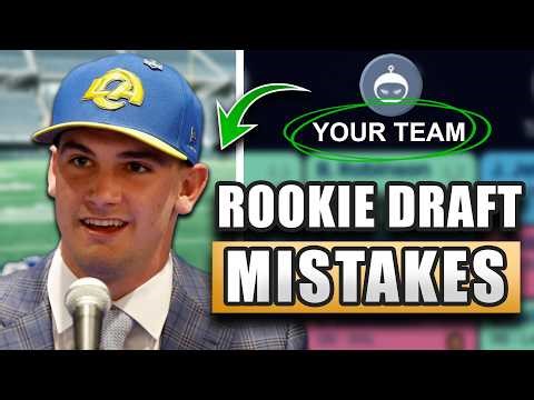 10 Rookie Draft Mistakes Your Buffoon Leaguemates WILL Make