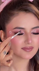 Beginner-Friendly Soft Glam Makeup Tutorial ✨ | Easy Pink Makeup Look for Beginners 💕