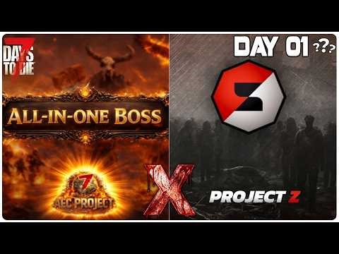 Over 100 bosses!? AEC project & ProjectZ mods combined into a TERRIFYING mod! | AEC x ProjectZ Mod