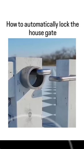 Cursed on Instagram: "The post features a DIY video demonstrating a spring-loaded latch mechanism that automatically secures a wooden gate by tensioning a coiled spring to engage the bolt upon closing, achieving nearly 488,000 views and 600 likes within 24 hours. This low-cost hack, using basic hardware like a torsion spring and metal brackets estimated at under $20, contrasts with electronic smart gate locks averaging $150-200, offering reliable mechanical security without power or wiring. User