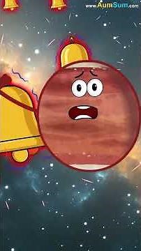 The Dancing Bell Planet! | #aumsum #kids #shorts