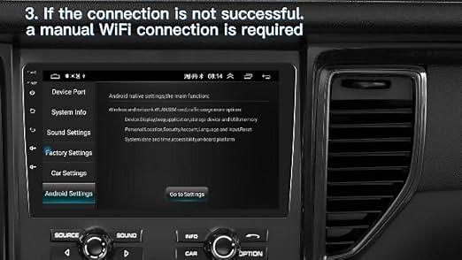 Function display and HD mode setting of reversing camera