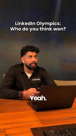 Kendal AI on Instagram: "LinkedIn Olympics at the office…"