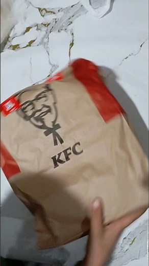 KFC Unboxing ASMR | Crispy Sounds & Delicious Fast Food 🍗🎧🔥