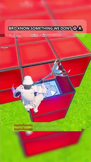 BRO KNOW SOMETHING WE DONT 😭🙏 #fortnite #fortniteclips #fortnitefunny