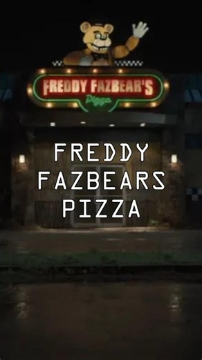 FREDDY FAZBEARS PIZZA IM REAL LIFE?! #fnaf #fnafmovie #freddyfazbear #fivenightsatfreddys1