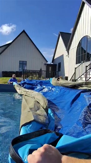 Precision work, quality finish — that’s the Above Ground Professionals standard. Radiant pool closed and snap-in cover secured for the season. 👊 #SnapInCover #RadiantPools #Lathampools #AboveGroundProfessionals | Above Ground Professionals