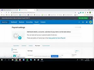 Alloc8 - How to fix Xero (AU) Payroll Export Error: 'Pay code has not been configured'