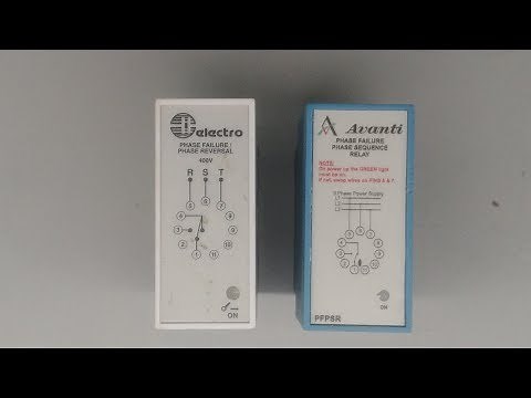 Phase Failure Phase Reversal/Sequence Relay
