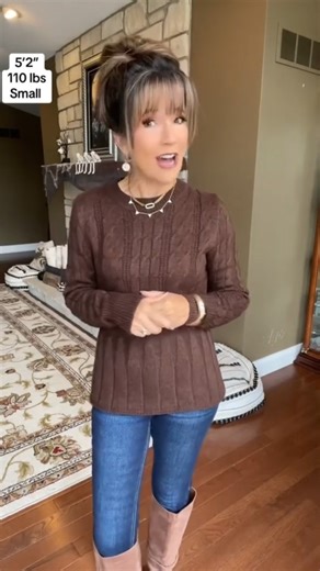 🌟 COZY & CHIC ALERT! 🌟 Meet your new favorite sweater that feels like a warm hug! 🤗 This Women's Chunky Knit Top is about to become your go-to for everything from coffee runs to casual Fridays! ☕️ • EXTRA SOFT chunky knit that feels amazing on your skin 🥰 • PERFECTLY oversized without looking sloppy 👌 • COZY crew neck that pairs with everything 👖 • LONG SLEEVES for ultimate comfort season 🌟 • That "I just threw this on" chic look we all crave! 💫 "Literally living in this sweater! Bought 