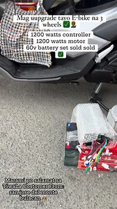 1200 watts controller 1200 watts motor 60v battery ✅ #NikMikanik #upgradeebike | Nik Mikanik