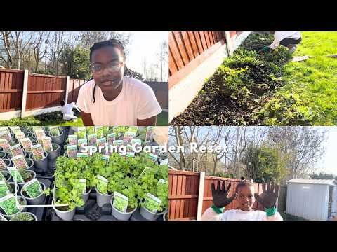 Why I love Britain When the Sun Comes Out| A Quiet Day in The Garden|Spring Reset