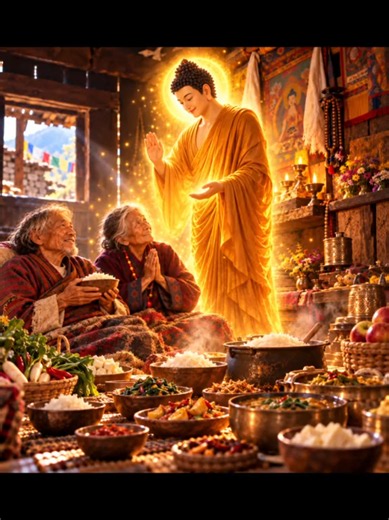 "May every hungry being find food. May every suffering soul find peace...