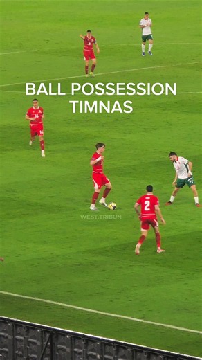 Penguasaan bola Timnas Indonesia