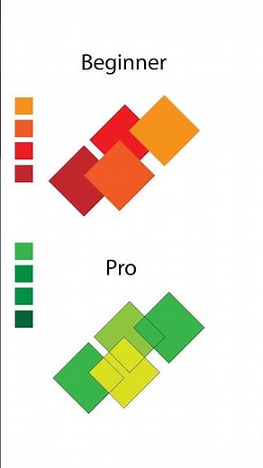 Beginner vs Pro Illustrator Trick: Color Shapes Like a Pro with Live Paint Bucket tool