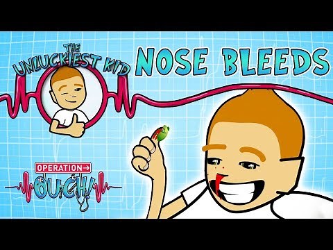 Science for kids - Nose Bleeds | Operation Ouch | Experiments for kids
