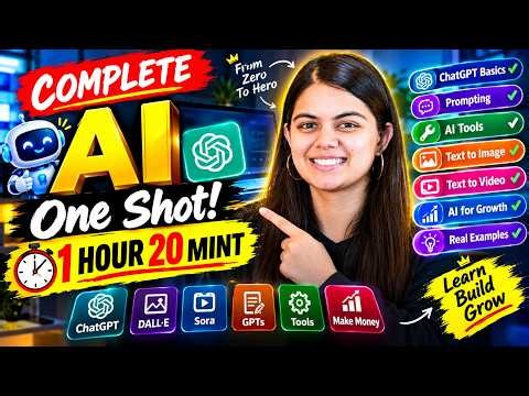 AI Complete One Shot Course | Learn Deep Learning from Scratch