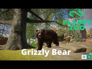Planet Zoo - Grizzly Bear: Habitat, Enrichment, Feeding and Social Franchise Mode