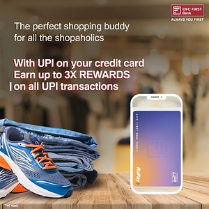 95K views · 95 reactions | Ditch the wallet, embrace the future! UPI-linked IDFC FIRST Bank Credit Card: scan, pay, and enjoy every day. Earn rewards, interest free credit period up to 45 days and much more. *T&Cs Apply. Apply now: https://idfcfr.in/dsTfdK #IDFCFIRSTBank #AlwaysYouFirst #CreditCard | IDFC FIRST Bank | Facebook