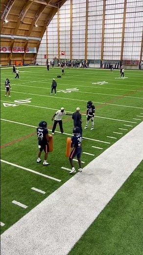 Bears running back drills #Bears #NFL #TrainingCamp