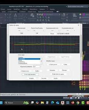 13. CIVILCAD Paso a Paso Tutorial Full: Via, Plataforma y Excavacion