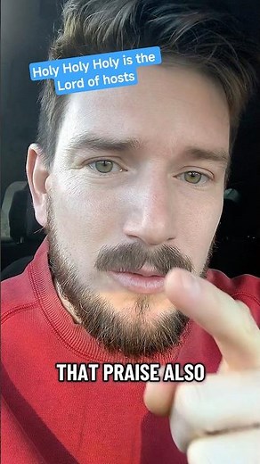 Isaiah 6:3 Holy Holy Holy is the Lord of hosts the earth is full of his glory #God #Christian #holy