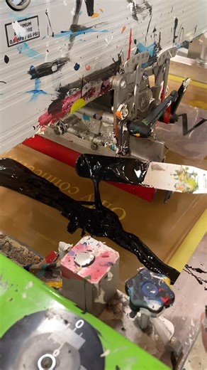 OurCarbon on Instagram: "Another day, another chance to see ink made with OurCarbon in action! Thank you, @printnatural , for sharing these videos of your printing process utilizing Rethink Black by @virusinks ! The ink in this video is the same ink used in our iconic SHIrT, tinted with OurCarbon that started off as sewage sludge and was transformed using Bioforcetech’s patented pyrolysis process to become a clean, carbon-negative, 100% safe black pigment with many applications! Visit our websit