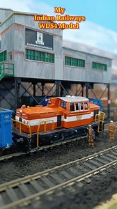 14K views · 500 reactions | Indian Railways HO Scale WDS-4 Model Shunting Coal Wagons  #reelitfeelit #indianrailways #hoscale #modeltrains #miniatureart #trainstagram | Ashim Kumar Sutar | Facebook