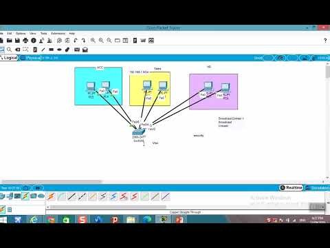 Virtual Local Area Network (VLAN) شرح بالعربي