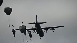 14K views · 453 reactions | Thumbs up Airborne! First jump, I clearly remember watching the first stick go out and thinking, "WTF did I get myself into" as the jumpers exited the C-130. After that, smells, sounds and even putting the canopy in the kit bag is something that sticks with me. Airborne! | Special Warfare Airmen | Facebook