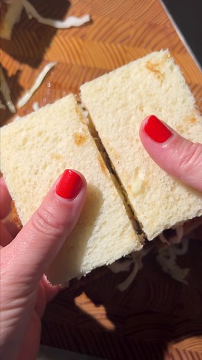 A recipe for Pork Katsu Sandwiches we made using an air fryer!! Grab the recipe in the clickable link in the first comment below. | Spoon Fork Bacon