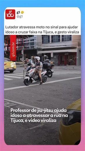 Memes Brasil on Instagram: "Ele ainda parando pra conversar no meio da travessia FOFO @portalg1"