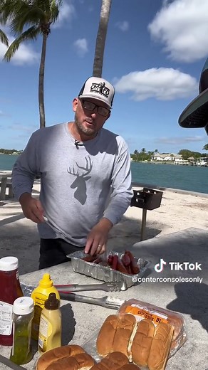 Grilling Delicious Deer Meat by the Water