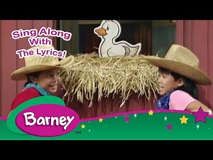 Barney - Old MacDonald - Sing Along! (10 MINUTES)