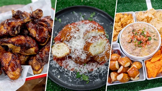 Super Bowl snacks: Get the recipes inspired by Chiefs and Eagles