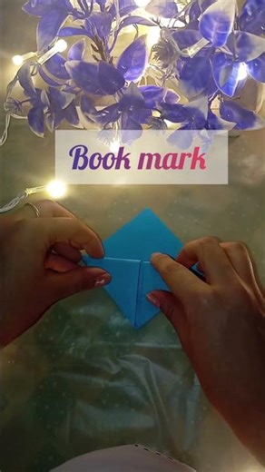 how to make paper book mark #papercraft # book mark
