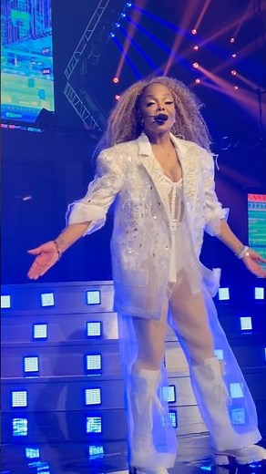 Janet Jackson - Alright 💙 #throwback #concert #janetjackson #janfam #iconic #lasvegas #frontrowpov
