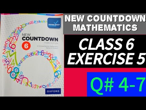 New Countdown class 6 | exercise 5 | exercise 5 class 6| q#4-7 ex 5 |