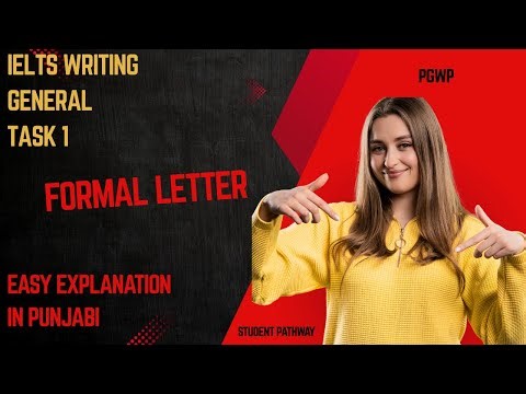 How to Write a Formal Letter in IELTS General | Task 1 Explained, easy explanation with two examples