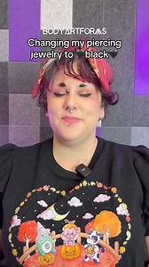 Pink or black jewelry? We love a good piercing jewelry change! 🖤 Shop our site to switch up your style: bodyartforms.com | Bodyartforms